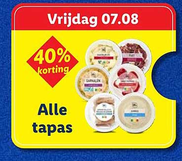 Alle tapas