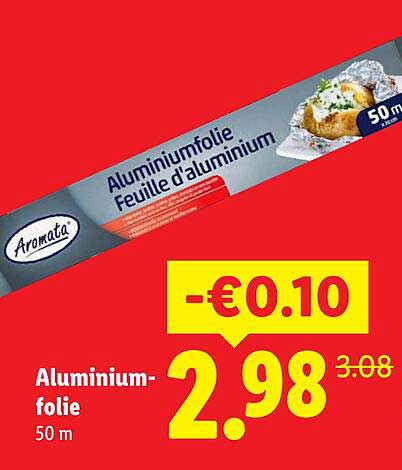 Aluminium-folie 50 m