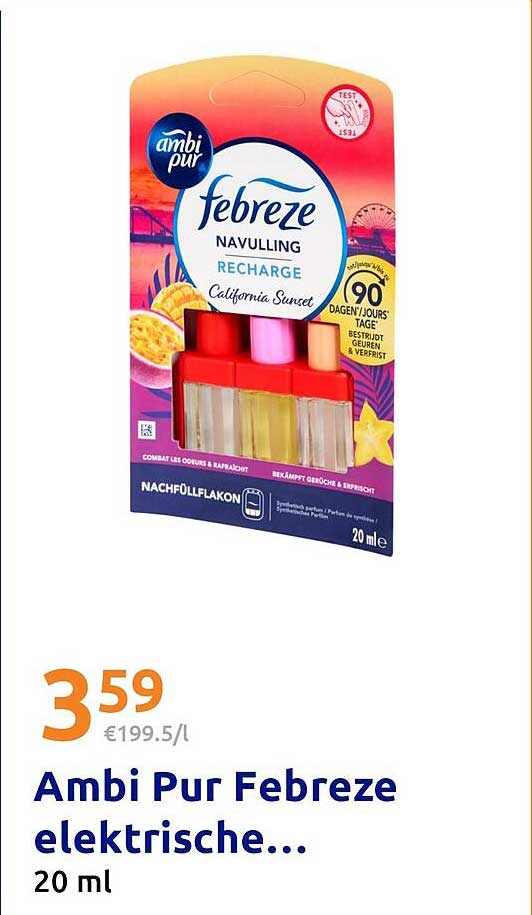 Ambi Pur Febreze elektrische...
