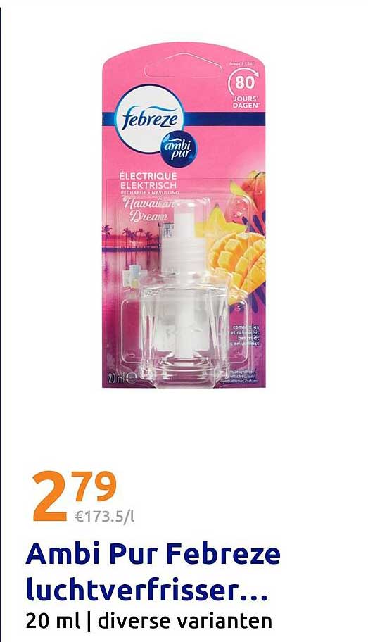 Ambi Pur Febreze luchtverfrisser...
