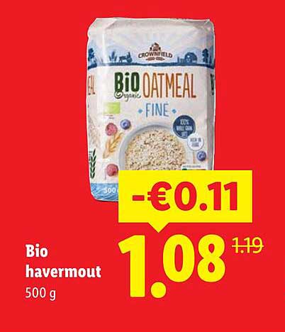 Bio havermout 500 g