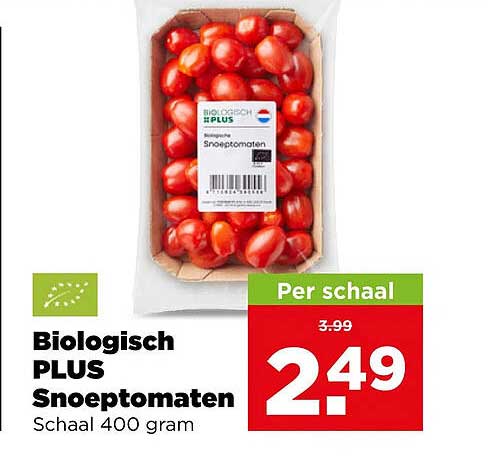 Biologisch PLUS Snoeptomaten
