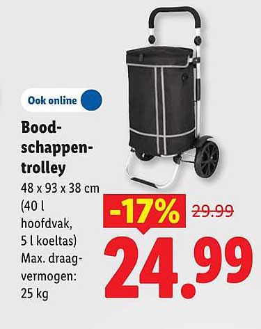 Boodschappen-trolley -17%
