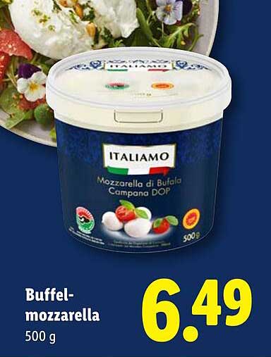 Buffel-mozzarella 500 g