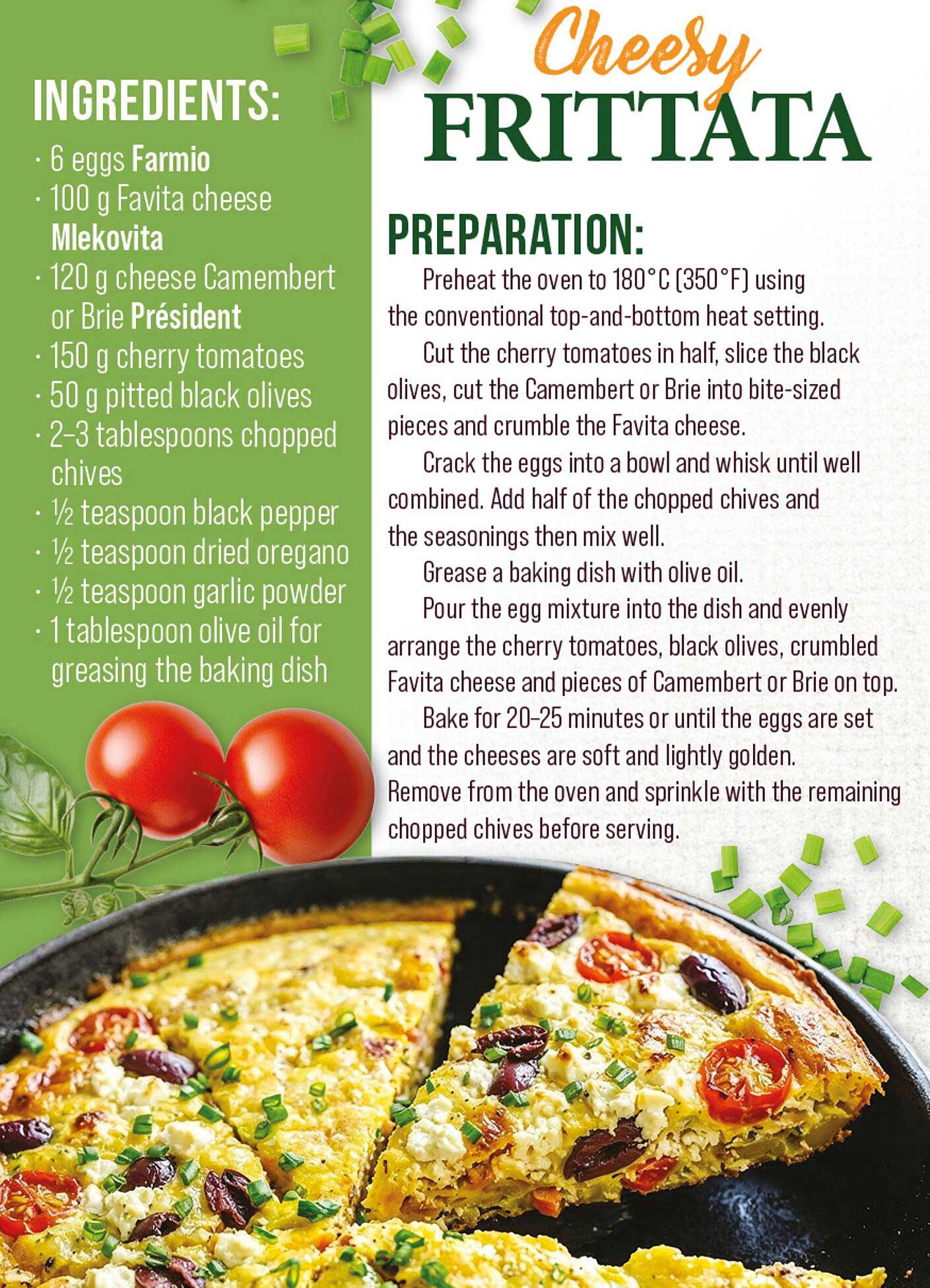 Cheesy FRITTATA