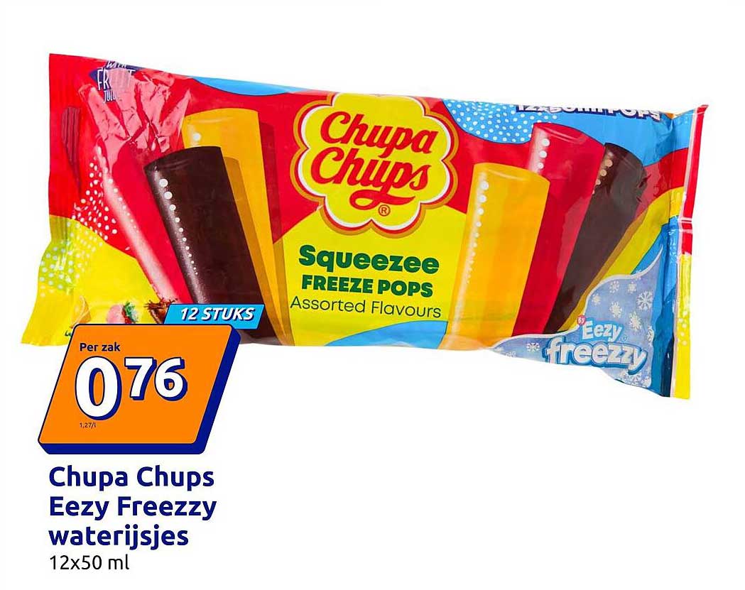 Chupa Chups Eezy Freezzy waterijsjes