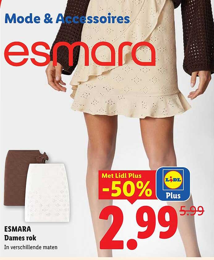 ESMARA Dames rok Met Lidl Plus -50%