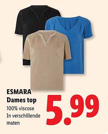 ESMARA Dames top
