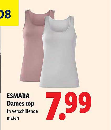 ESMARA Dames top In verschillende maten