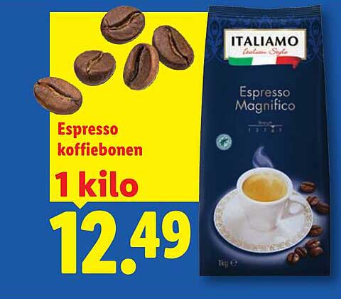 Espresso koffiebonen 1 kilo