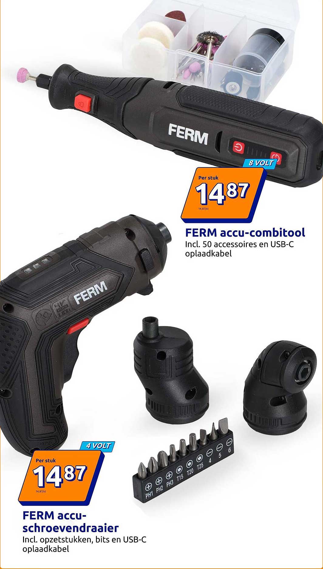 FERM accu-combitool