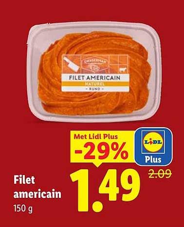 Filet américain 150 g