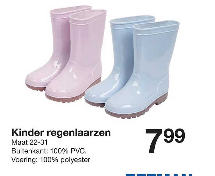 Kinder regenlaarzen