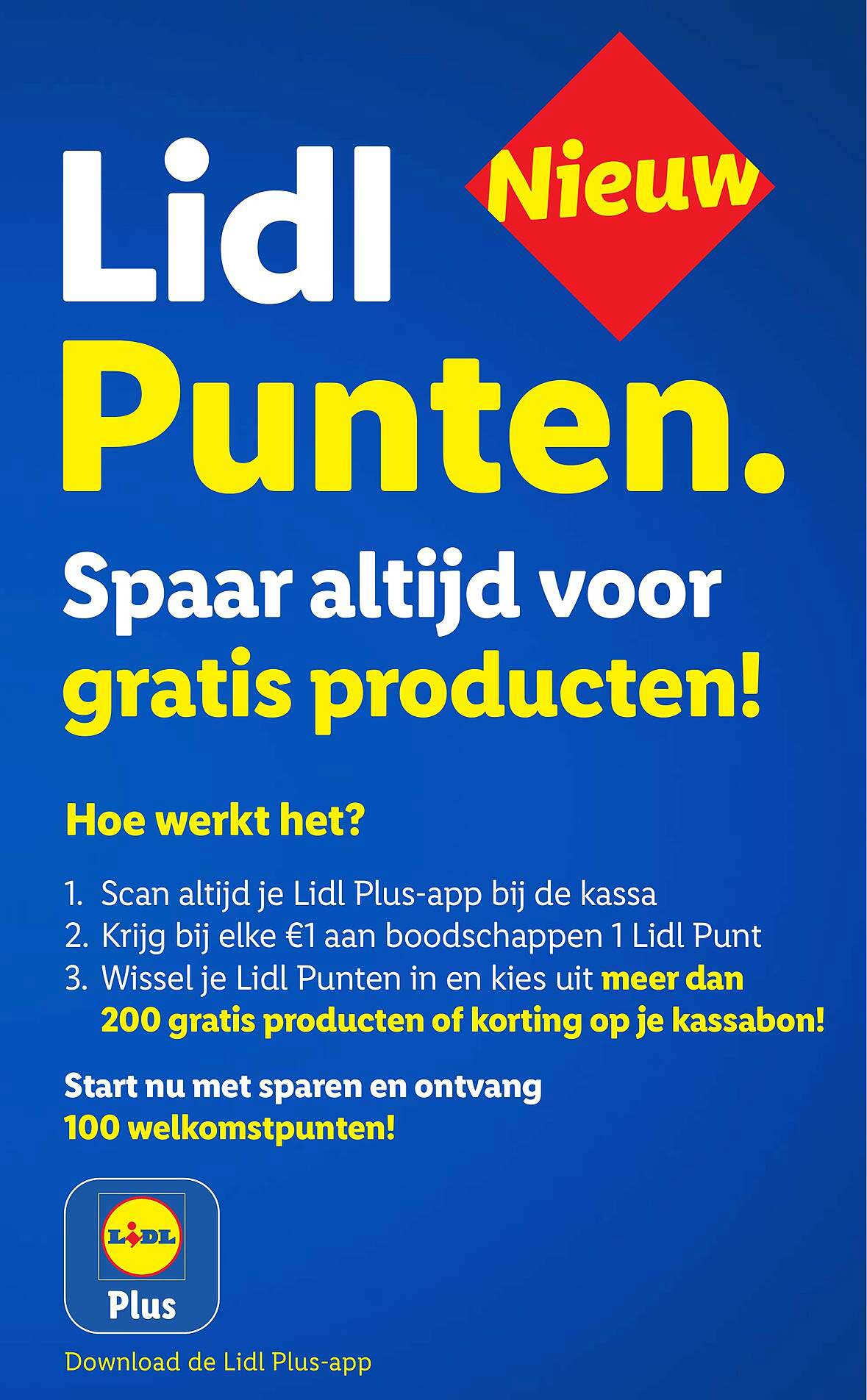 Lidl Punten. Spaar altijd voor gratis producten!
