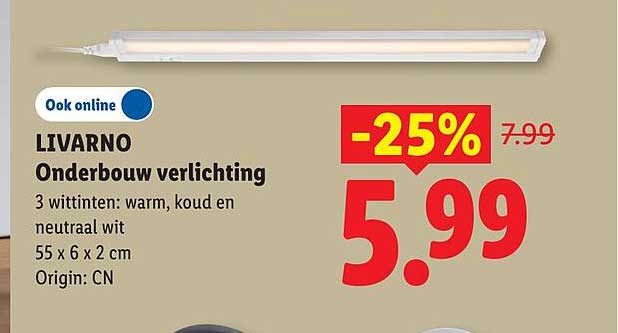 LIVARNO Onderbouw verlichting