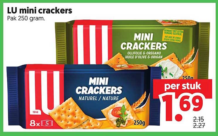 LU mini crackers