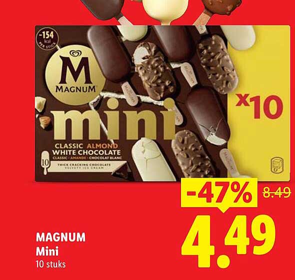 MAGNUM Mini 10 stuks
