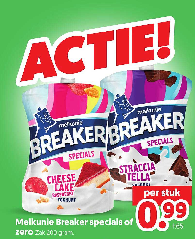Melkunie Breker specials of zero Zak 200 gram