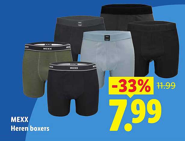 MEXX Heren boxers -33%