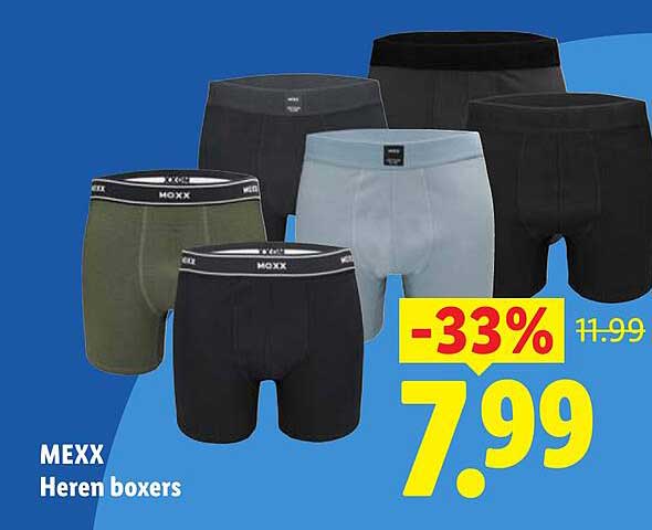 MEXX Heren boxers -33%