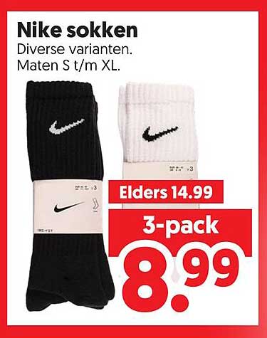 Nike sokken