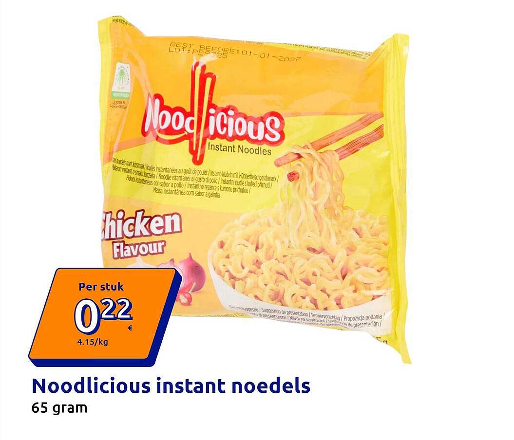 Noodlicious instant noedels
