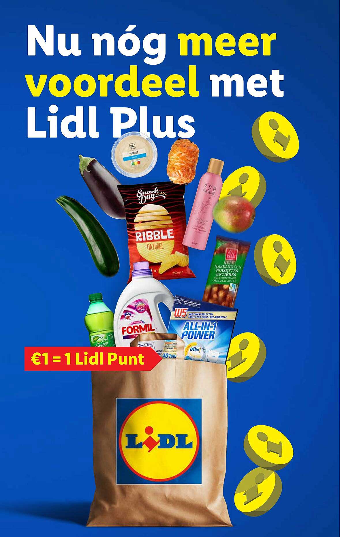 Nu nóg meer voordeel met Lidl Plus