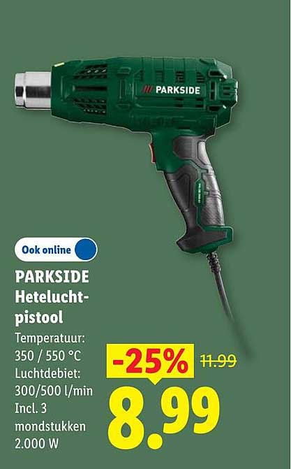 PARKSIDE Heteluchtpistool