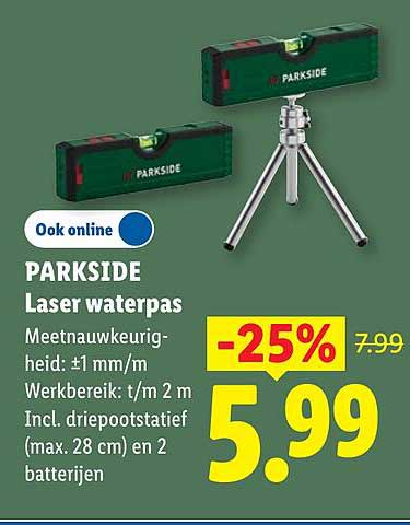 PARKSIDE Laser waterpas