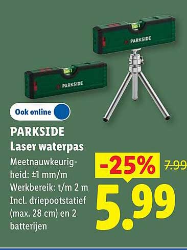 PARKSIDE Laser waterpas