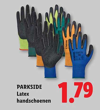 PARKSIDE Latex handschoenen