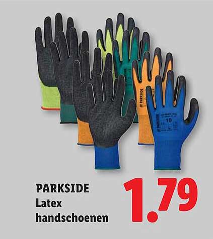 PARKSIDE Latex handschoenen