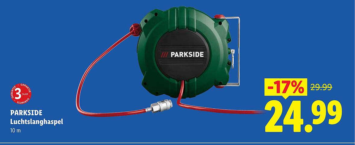 PARKSIDE Luchtslanghaspel 10 m