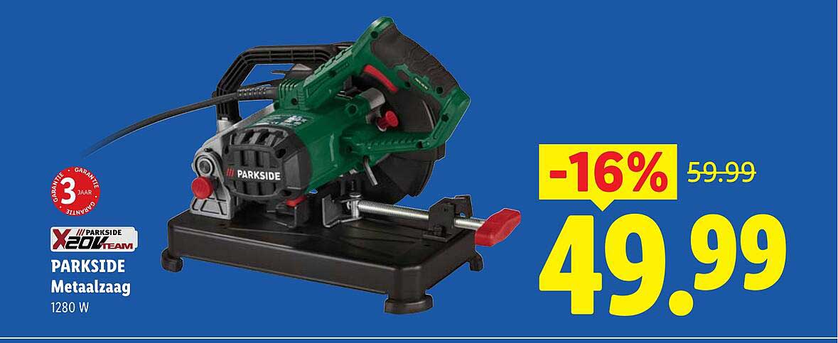 PARKSIDE Metaalzaag 1280 W