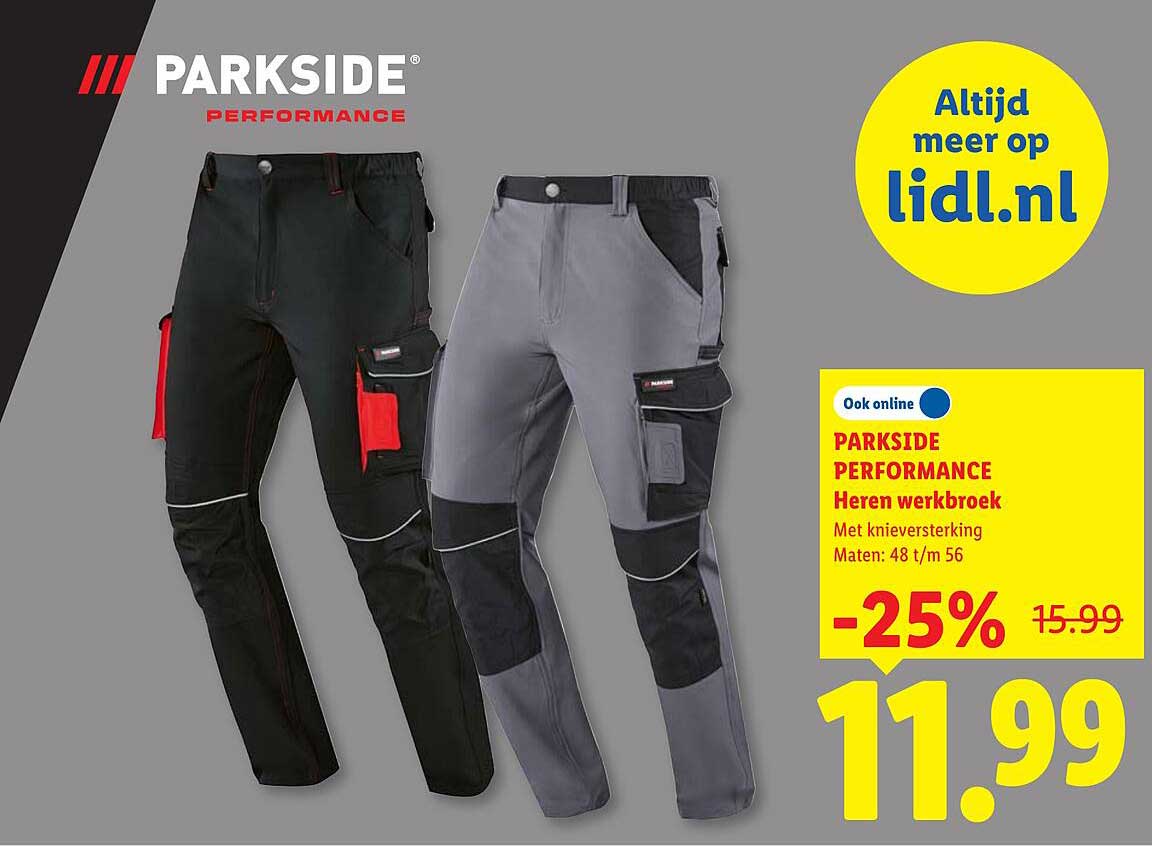 PARKSIDE PERFORMANCE Heren werkbroek