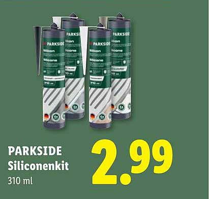 PARKSIDE Siliconenkit 310 ml