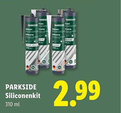 PARKSIDE Siliconenkit 310 ml