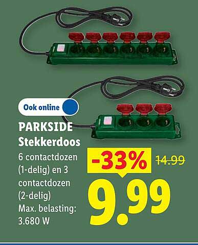 PARKSIDE Stekkerdoos