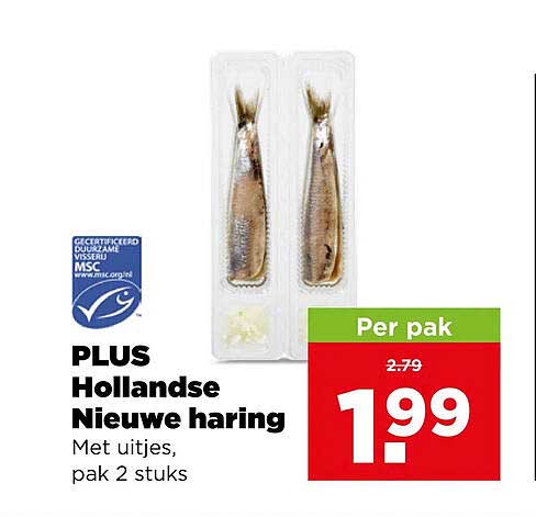 PLUS Hollandse Nieuwe haring