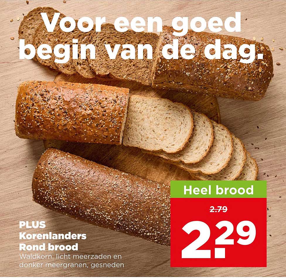 PLUS Korenlanders Rond brood