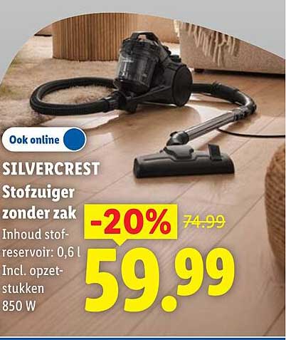 SILVERCREST Stofzuiger zonder zak