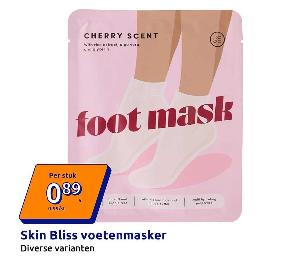 Skin Bliss voetenmasker Diverse varianten