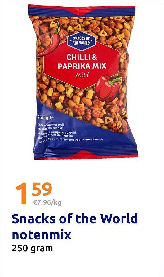 Snacks of the World notenmix 250 gram