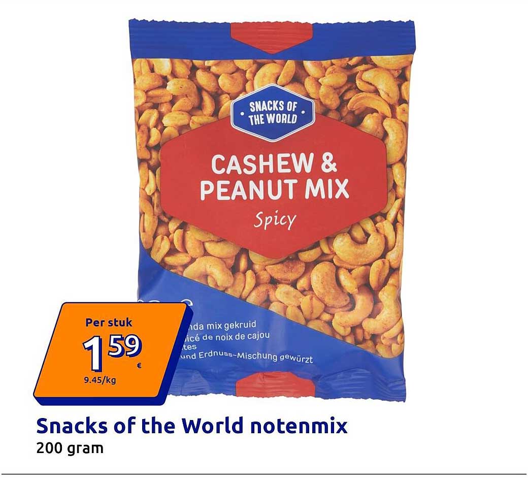 Snacks of the World notenmix