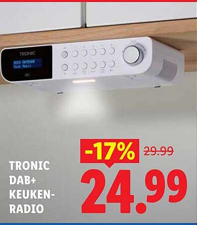 TRONIC DAB+ KEUKEN-RADIO