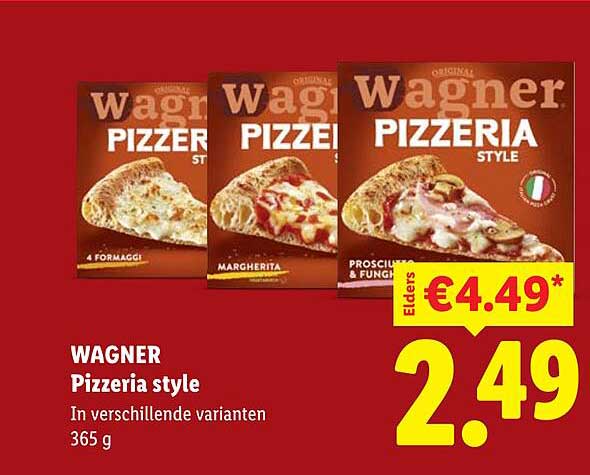 WAGNER Pizzeria style