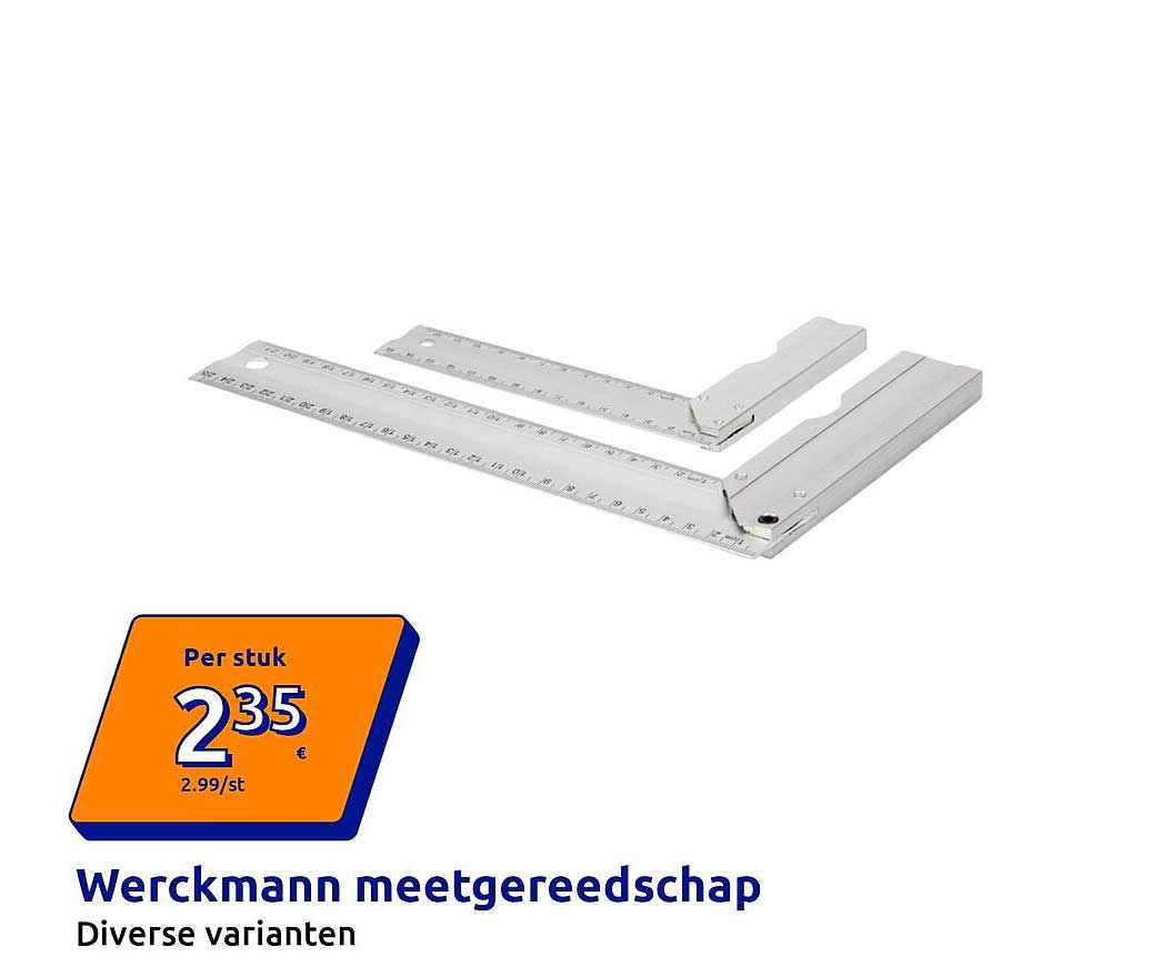 Werckmann meetgereedschap Diverse varianten