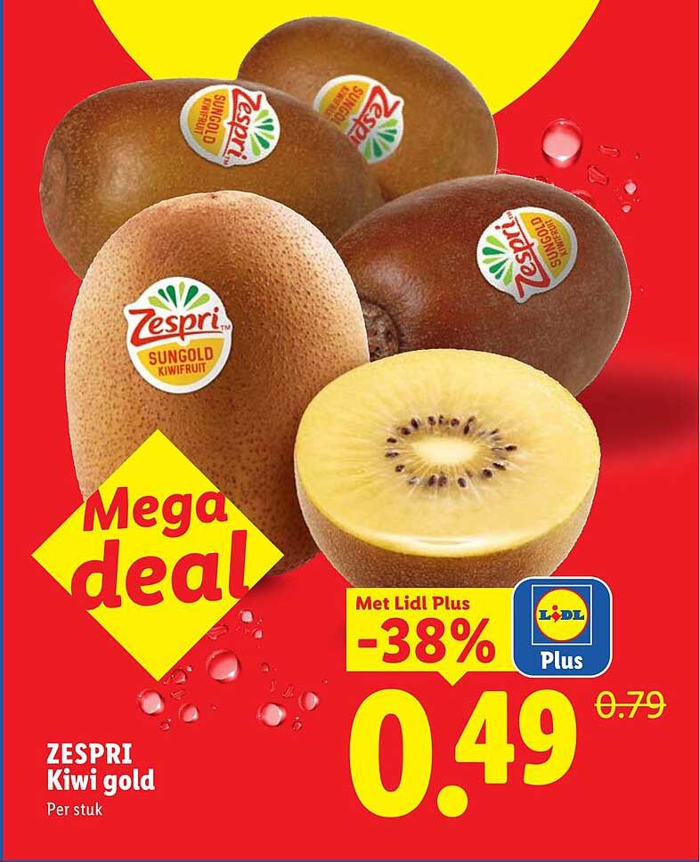 ZESPRI Kiwi gold