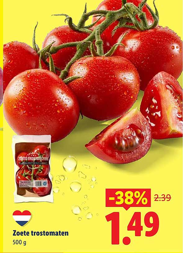Zoete trostomaten