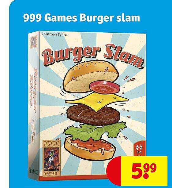 999 Games Burger slam